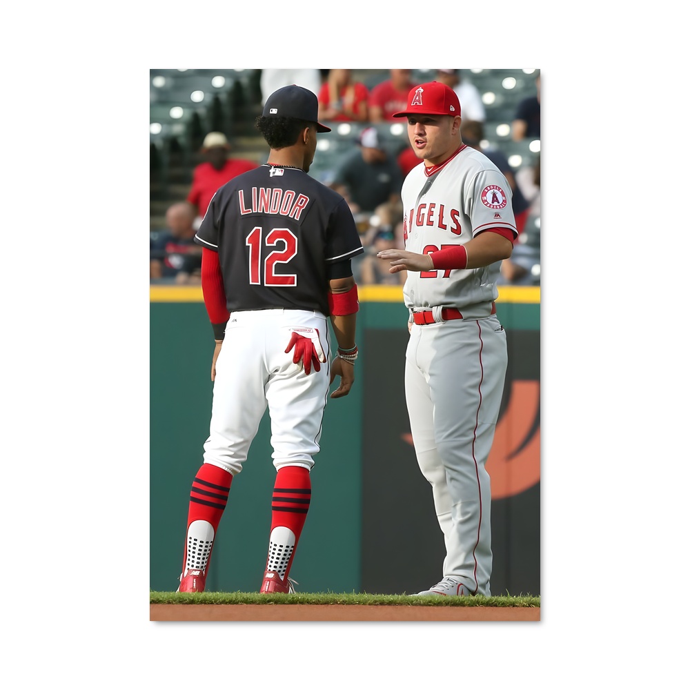 Poster La Converstation du Diamant – affiche Baseball